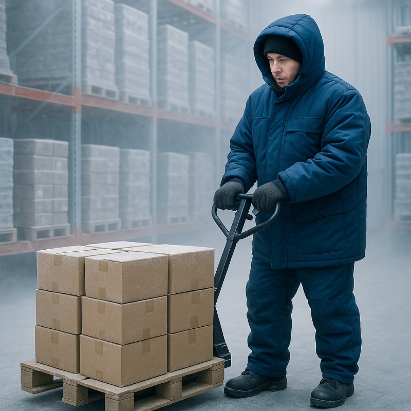 Áo khoác kho lạnh từ - 40 ℃ đến - 0 ℃